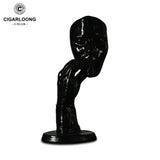 Ornement de Cigares, Figurine Abstraite en Résine, Décoration Bar à Cigares Cigarloong