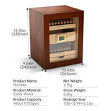 Humidificateur de Cigares Grande Capacité, Bois de Cèdre, 55 ou 115 Cigares Cigarloong