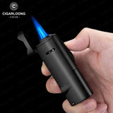 Briquet Coupe-Vent avec Porte-Cigare en Diamant Cigarloong