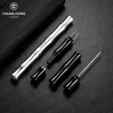 Aiguilles à Cigares 4 en 1, 2 Tailles de Poinçons Cigarloong