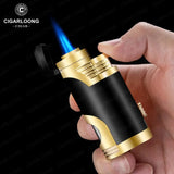 Briquet à Cigare Droit Portable, Coupe-Vent, Résistant à la Chaleur Cigarloong