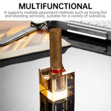 Porte-Cigare de Grand Calibre, Fente Dédiée Multifonctionnelle, Verre Plat et Vertical, Mini Portable Cigarloong