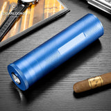 Tube à Cigares de Grand Diamètre avec Humidificateur Intégré, Hygromètre Cigarloong