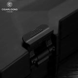 Humidor Double Couche Grande Capacité, Hygromètre Externe Cigarloong