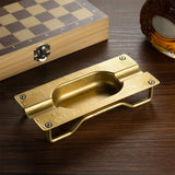 Cendrier Cigares Alliage Doré Forme Unique - Cigarium™