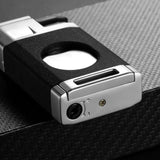 Allume-Cigare 2 en 1 Coupe-Cigare Multifonctionnel, Coffret Cadeau Cigarloong