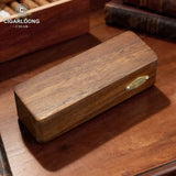 Cendrier à Cigares en Bois Massif, Design Classique Rétro Cigarloong