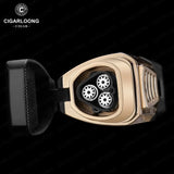 Briquet Coupe-Vent avec Porte-Cigare en Diamant Cigarloong