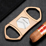 Coupe-Cigare en Alliage Portable, Corps Tranchant et Simple, Double Tranchant Cigarloong