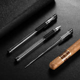 Aiguilles à Cigare Style Stylo, Lot de 2, Acier Inoxydable
