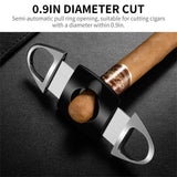 Coupe-Cigare Acier Inoxydable, Conception Multicolore, Lame Tranchante Cigarloong