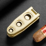 Accessoire cigares multifonction : plateau à cigares avec perforeuse, coffret cadeau en alliage, triple calibre Cigarloong