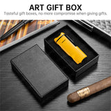 Briquet Coupe-Vent avec Porte-Cigare en Diamant Cigarloong