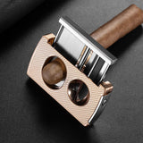 Coupe-Cigare Portable 3 en 1, Ciseaux en Forme de V, Perforateur Cigarloong