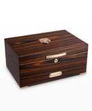 Humidificateur en Bois de Cèdre Naturel, Boîte de Collection de Cigares Moelleux de Grande Capacité - Cigarium™