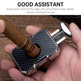 Coupe-Cigare Mini Portable de Voyage en Forme de V, Lame Tranchante en Acier Inoxydable, Modèle Exquis Cigarloong