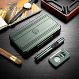 Ensemble Fumeur 3 Pièces : Humidor, Allume-Cigare, Coupe-Cigare Cigarloong