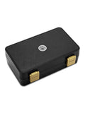 Humidor Portable à Main, Couvercle Rabattable, Style Rétro Créatif, Hygromètre Externe Cigarloong