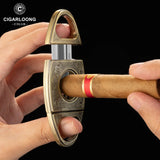 Ensemble de Trois Briquets Droits Coupe-Vent, Coupe-Cigare Tranchant, Cendrier Grand Calibre Cigarloong