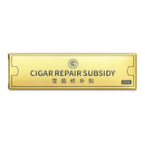 Marqueurs de Pied Portables pour Réparation de Cigares, Patch Autocollant Cigarloong