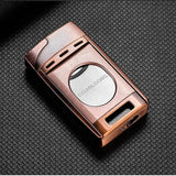 Allume-Cigare Coupe-Vent Portable 3 en 1, Guillotine de Luxe, Voyage Cigarloong
