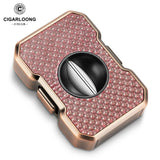 Coupe-Cigare Mini Portable de Voyage en Forme de V, Lame Tranchante en Acier Inoxydable, Modèle Exquis Cigarloong