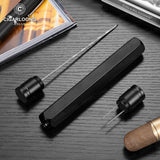 Aiguille à Cigare 2 en 1 avec Fourchette Intégrée, Portable et Élégante Cigarloong