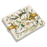 Cendrier à Cigares Motif Classique Européen, Incrustation Cuivre Cigarloong