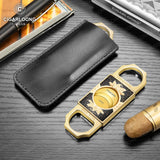 Ciseaux Cigares Grand Calibre Double Tranchant - Cigarium™