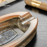 Cendrier à Cigares Multifonctionnel en Céramique, Grand Diamètre Cigarloong