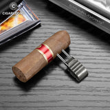 Ciseaux à Cigares Multifonctionnels 4 en 1, Forme en V, Fourchette en Diamant Cachée Cigarloong