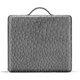 Boîte à Cigares Portable, Humidificateur Cuir de Vache, Fermeture à Glissière, 10 Pièces Cigarloong