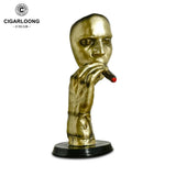 Ornement de Cigares, Figurine Abstraite en Résine, Décoration Bar à Cigares Cigarloong