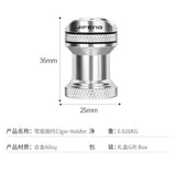 Coffret d'Humidification pour Cigares, Cuir Hydratant, Ensemble 7 Pièces avec Briquet Cigarloong