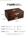 Humidificateur en Bois de Cèdre Naturel, Boîte de Collection de Cigares Moelleux de Grande Capacité - Cigarium™