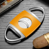 Coupe-Cigare à Coupe en V et Coupe Plate, Ciseaux Portables avec Boîte Cadeau Cigarloong
