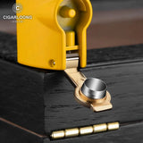 Briquet Coupe-Vent avec Porte-Cigare en Diamant Cigarloong