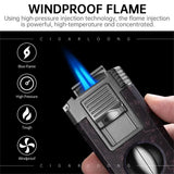 Briquet à Cigares 5 en 1 avec Aiguille Diamantée Cigarloong