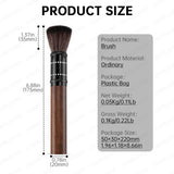 Brosse de Soin des Cigares, Portable, Poils de Renard Doux, Multi-Styles Cigarloong