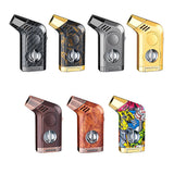 Allume-Cigare Coupe-Vent à Charge Directe, Flamme Unique Multifonctionnel 3 en 1, Porte-Cigare Diamant - Cigarium™