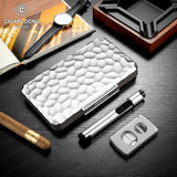 Humidor Aluminium Voyage 5 Cigares - Cigarium™
