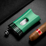 Coupe-Cigare en Forme de V, Ciseaux Tranchants, Perceuse Portable, Lames Multifonctions Cigarloong