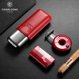 Coffret Fumeur Cigares Étui Briquet - Cigarium™