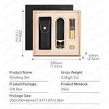 Ensemble Allume-Cigare Grand Calibre avec Cendrier Caché Cigarloong