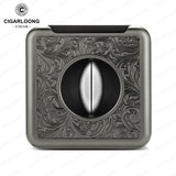 Ciseaux à Cigares Multifonctionnels 4 en 1, Forme en V, Fourchette en Diamant Cachée Cigarloong