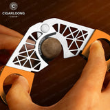 Ciseaux à Cigares Coupe-Ligatures Lisses en Acier Inoxydable, Portable, Nouveau Modèle Cigarloong