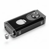 Allume-Cigare Multifonction Portable Pratique 3 en 1, Trois Flammes Droites Lisses, Porte-Ciseaux en V - Cigarium™