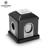 Coupe-Cigare de Bureau en Métal, Forme en V, Grand Calibre Cigarloong
