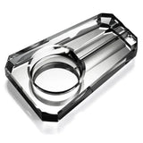 Cendrier à Cigares en Verre et Cristal, Grand Diamètre Cigarloong