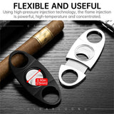 Coupe-Cigare Pointu en Acier Inoxydable, Guillotine de Poche Cigarloong